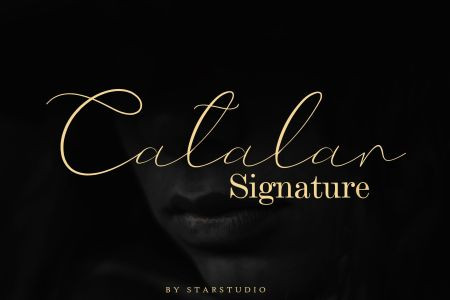 Catalan Signature Fonts