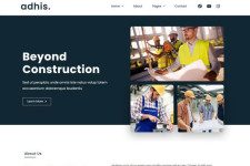 Adhis Construction Elementor Template Kit