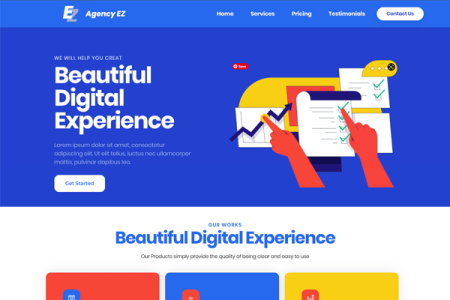 AgencyEz Elementor Pro Template Kit