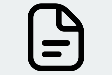 Document free interface icon