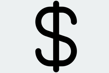 Dollar free interface icon