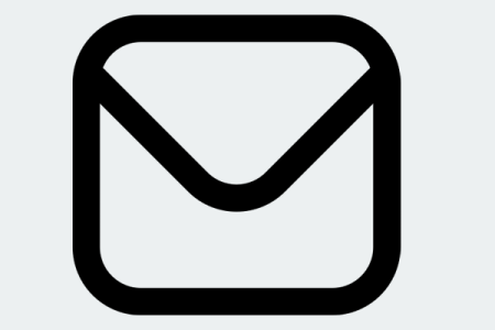 Envelope free interface icon