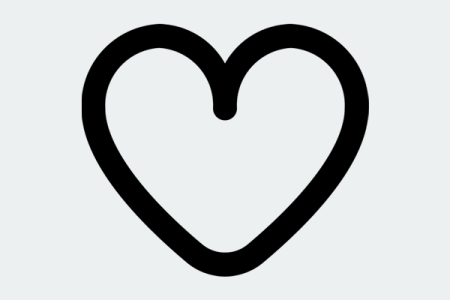 Heart free interface icon