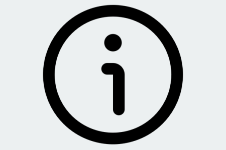 Info free interface icon