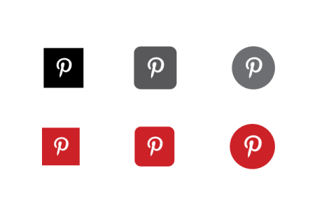 Pinterest Icons