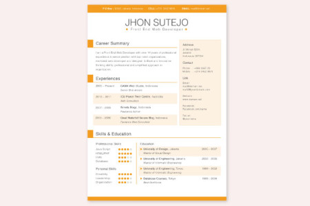 Clean Resume Template