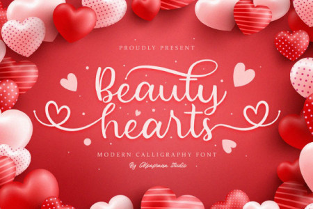 Beautiful Heart Fonts