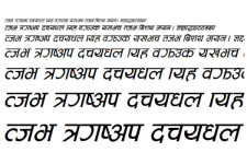 Aakriti Italic Font