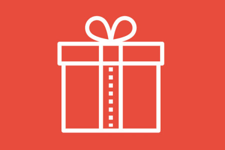 Gift Box Free Icon