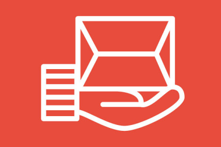 Hand Package Free Icon