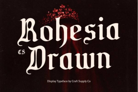 CS Rohesia Drawn Font Free