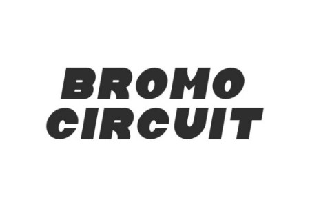Bromo Circuit Free Font