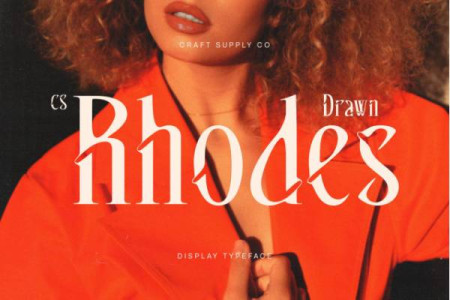 CS Rhodes Drawn Font