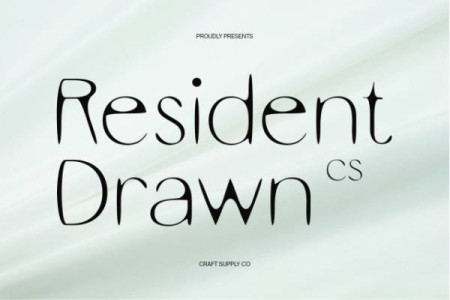 CS Resident Drawn Font
