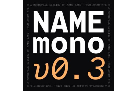 Name Mono Font Free