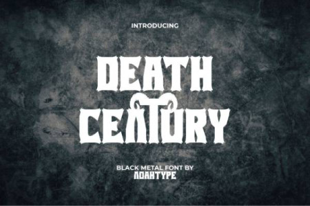 Death Century Font Free