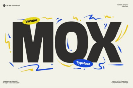 GC MOX – Bold Variable Energy Free Font