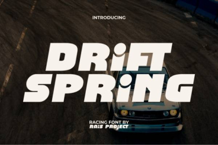 Drift Spring Free Font