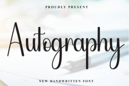 Autography New Handwritten Free Font