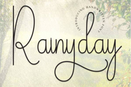 Rainyday Script Handwritten Font