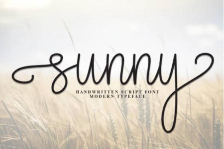 Sunny Handwritten Font Free
