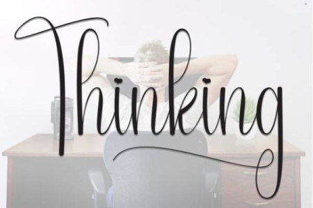 Thinking Handwritten Font Free