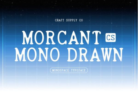 CS Morcant Mono Drawn Font Free