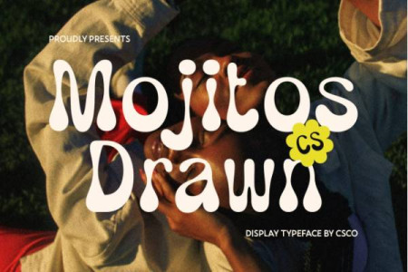 CS Mojitos Drawn Font