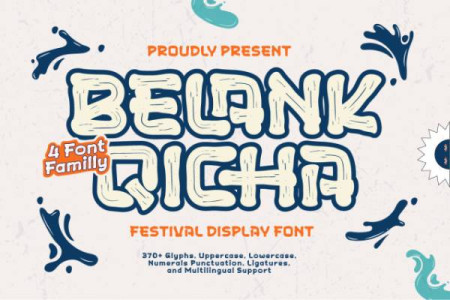 Belank Qicha Free Font