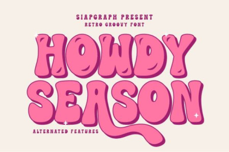Howdy Season Font Free