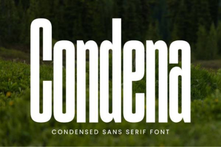 Condena Sans Serif Font Free