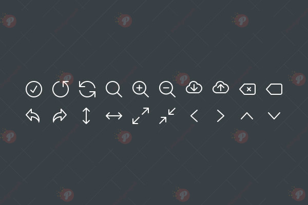 Minimal Line Icon Set – 200+ Vector and PSD Icons for UI/UX, Web & Apps